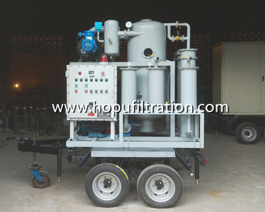 mobile trailer transformer oil purifier manufacture