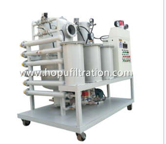 Transformer oil filtration - control of oil sampling