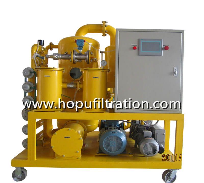 PLC Fully Automatic Transformer Oil Purification Machine
