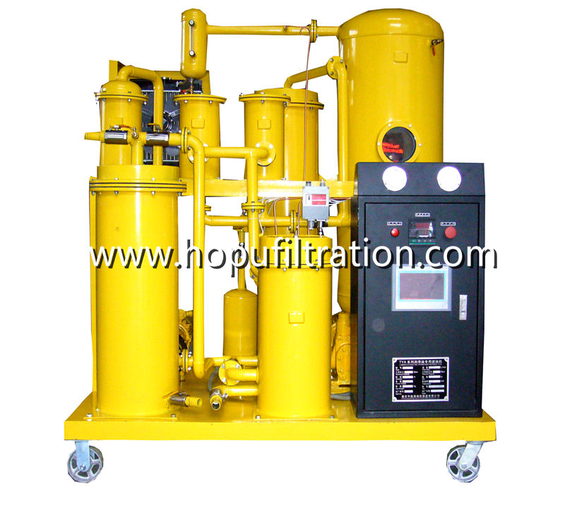Vacuum Gear Oil Purifier,Lube Oil Processing Machine, Compressor Oil Purification Machine with PLC