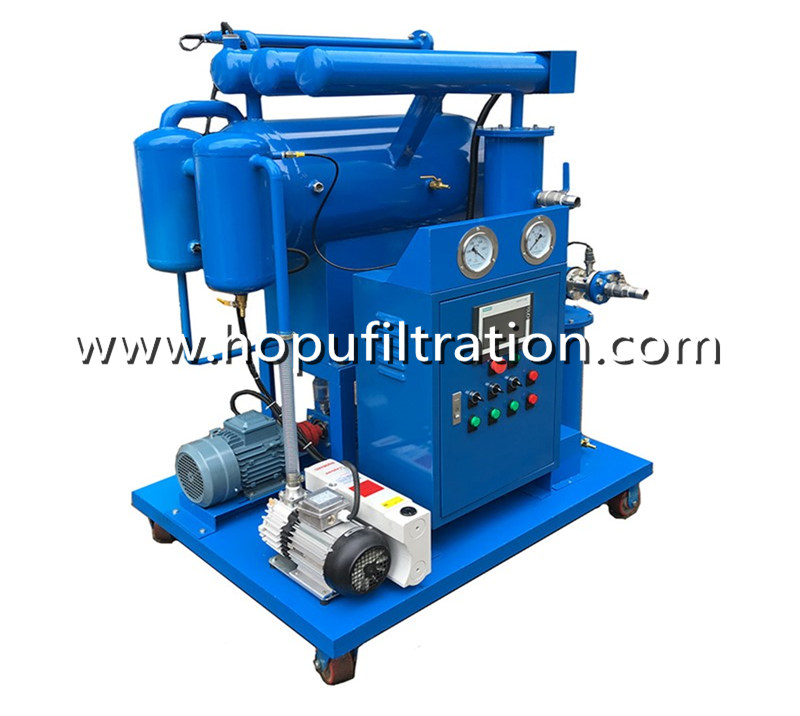 Single Stage Vacuum Transformer Oil Purifier, Insulator Oil Cleaning Plant