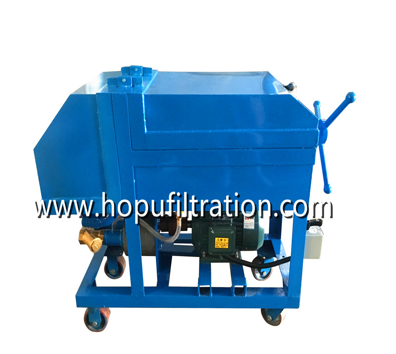 Plate Frame Pressure Oil Purifier,Press Oil Filtration Machine