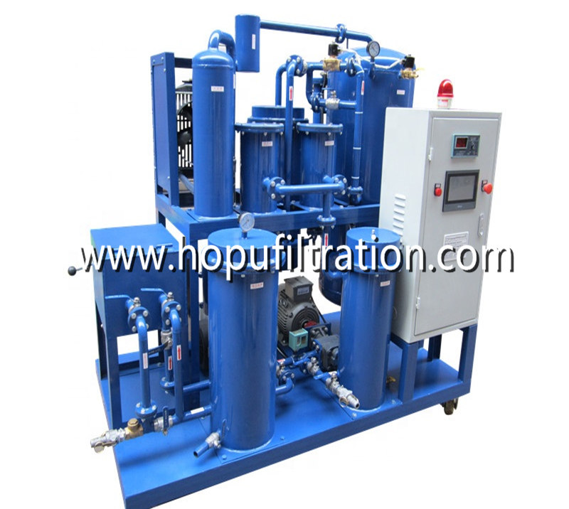 Cooking Oil Filtration Machine , Fried Oil Purification Unit with press filter 