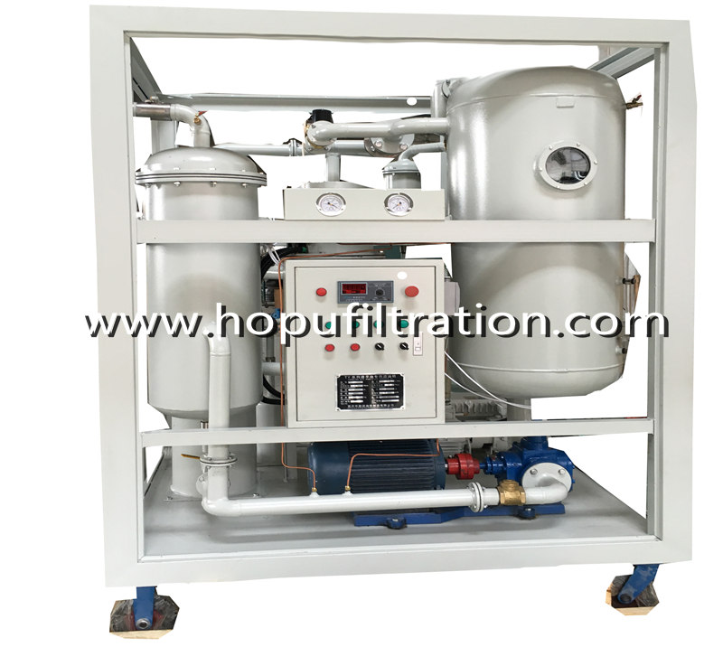 Vacuum Turbine Oil Purifier,Emulsion Lube Oil Purification Plant