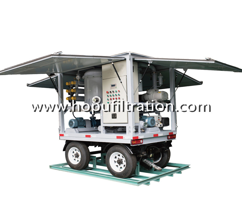 Excellent Quality Double Axle Trailer Mounted Transformer Oil Filtration Plant