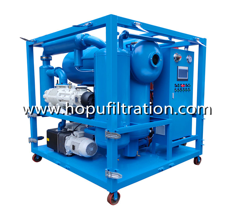 9000LPH Mineral Transformer Oil Purification Plant, Insulation Oil Cleaning and Filtering System