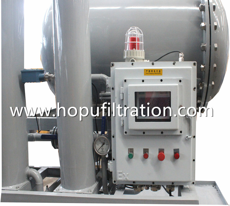 Explosion Proof Diesel Oil Dehydration Unit, Gasoline Fuel Oil Water Separator and filter machine