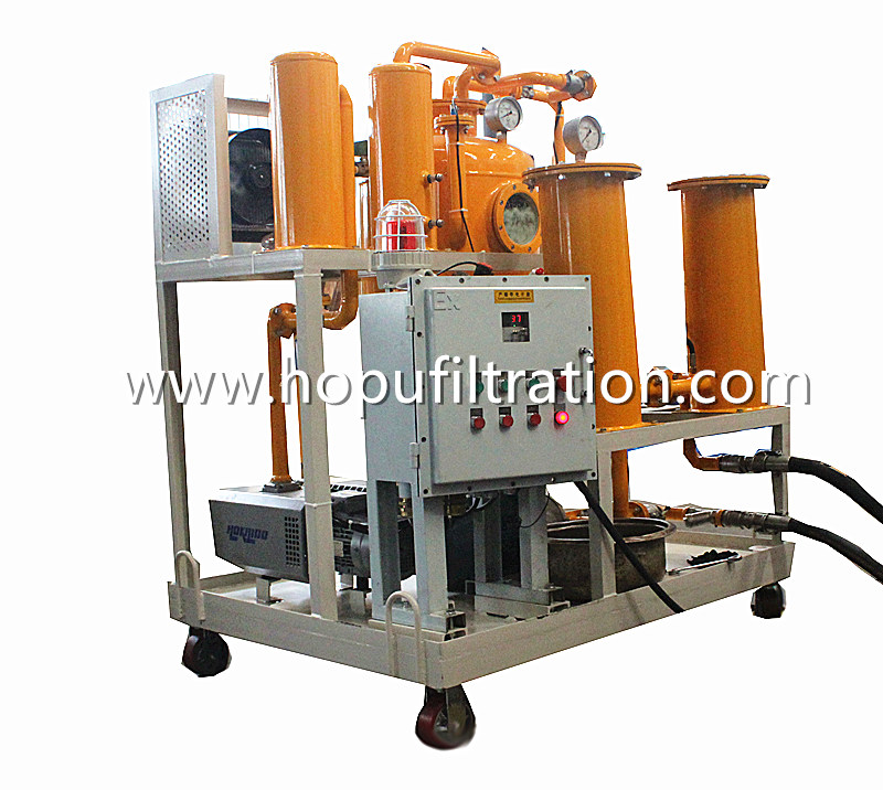 Explosion Proof Turbine Oil Cleaning Unit, Hydraulic Turbo Oil Regeneration Machine