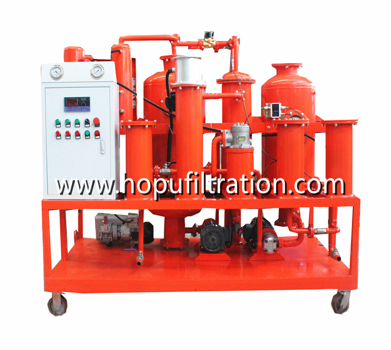 Used Hydraulic Oil Regeneration System, Lube Oil Filtration and Decolorization Machine