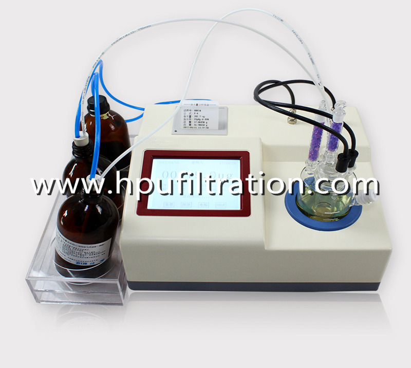 Oil Water Tester, Karl Fischer Coulometric Oil Testing Equipment