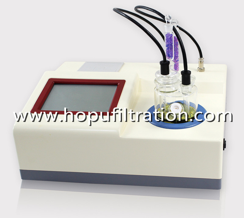 Oil Water Tester, Karl Fischer Coulometric Oil Testing Equipment