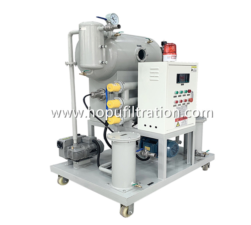 Portable Vacuum Transformer Oil Purification and Filtration Unit