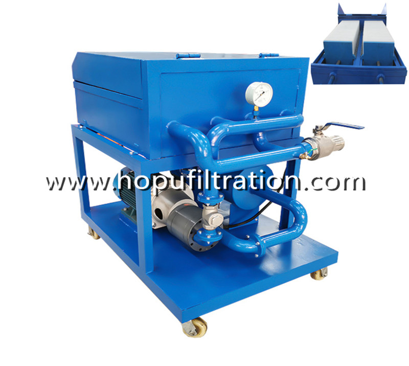 Double Plate Frame Oil Purifier and Press Oil Filtration Machine
