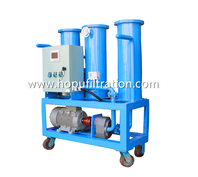 Portable Diesel Fuel Oil Purifier, Industrial Oil Filtration Equipment,Used Oil Cleaning Device for particles