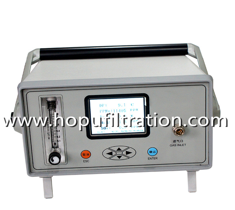 SF6 Gas Analyzer for Dew Point, Purity, Decomposition Integrated Tester 