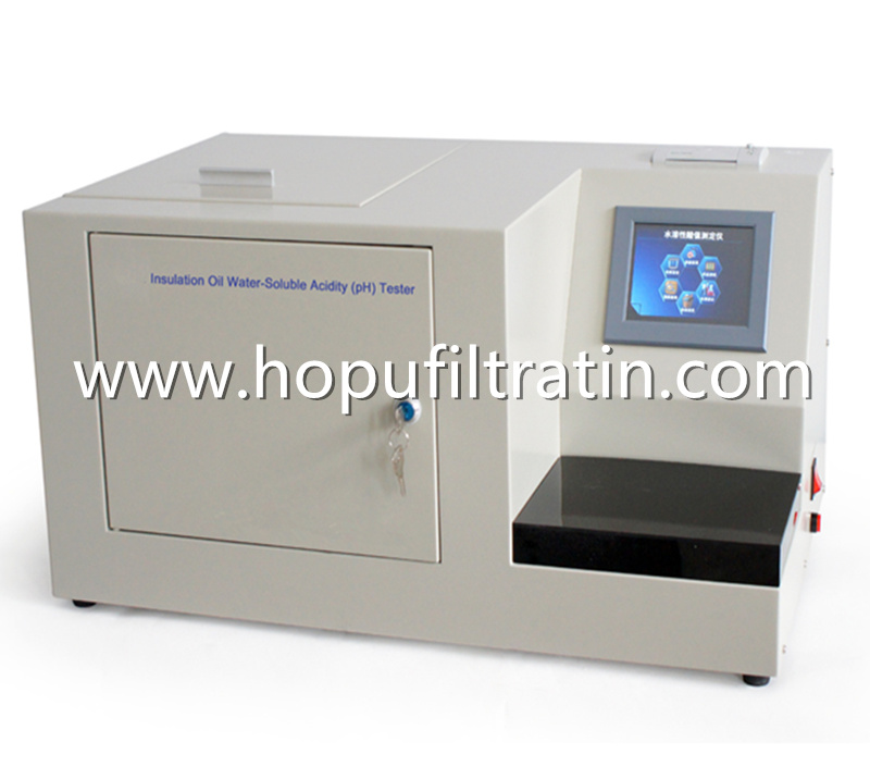 Oil Water soluble acid tester and pH analyzer