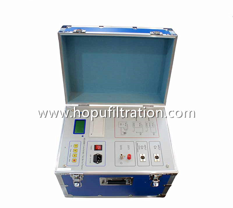 Transformer Capacitance Tangent Delta Tester,Dissipation Loss Factor Analyzer