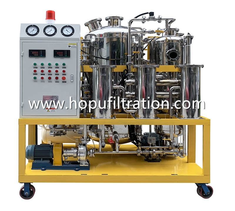 Phosphate Ester Fire-resistance Hydraulic Oil Regeneration System, EHC Fluid Filtration Unit