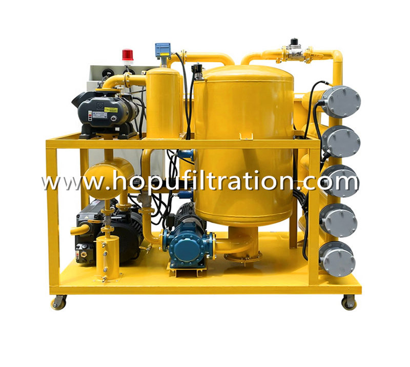 High Vacuum Transformer Oil Degassing and Drying Machine