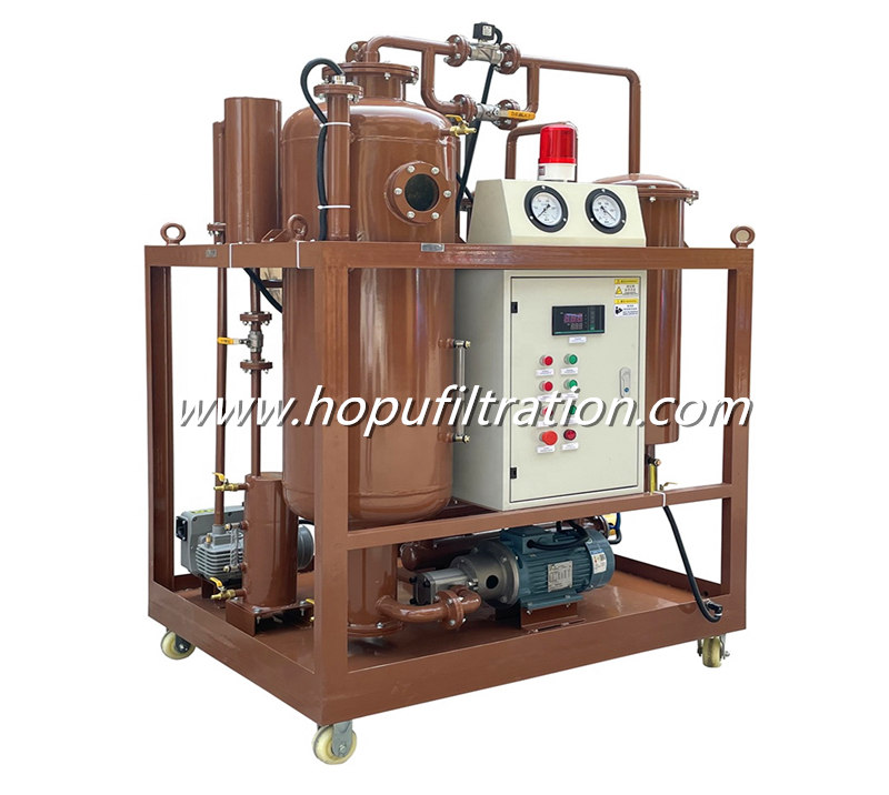 Gas Steam Turbine Oil Water Separator, Lube Oil Filtration Plant