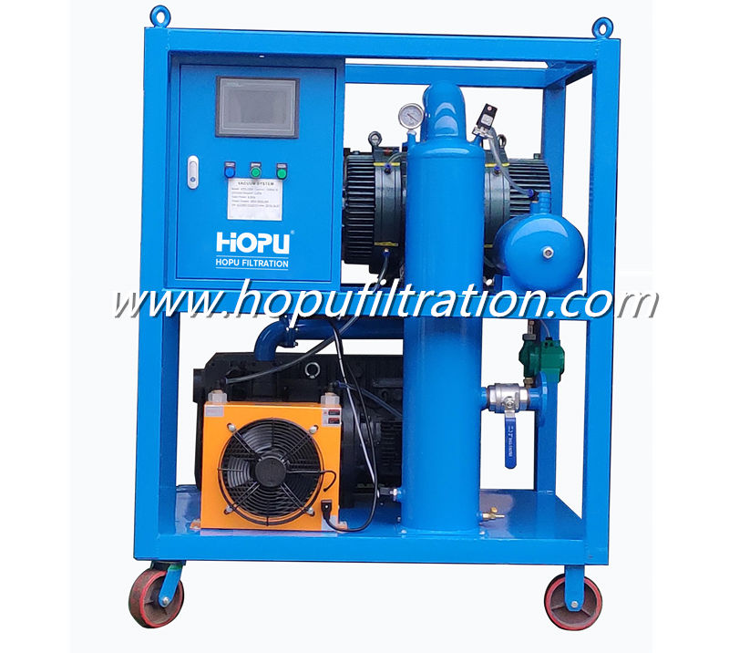  Two Stage Roots and Rotary Vacuum Pump System for Power Transformer Drying