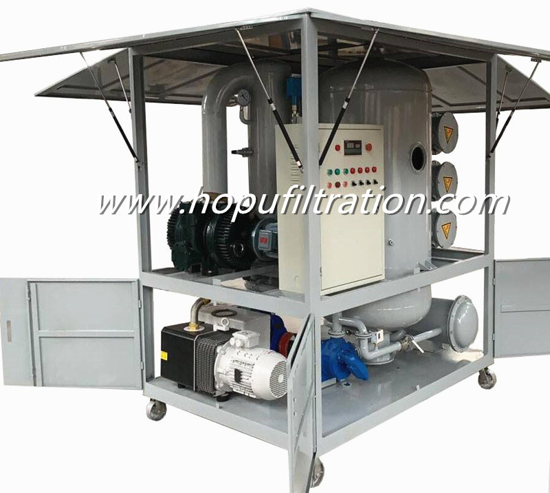 Mineral Transformer Oil Filtration Equipment, Insulation Oil Purification System