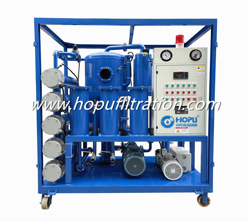 Double Stage High Vacuum Transformer Dielectric Oil Purifier for Used Insulating Oil Filtration and Purification 