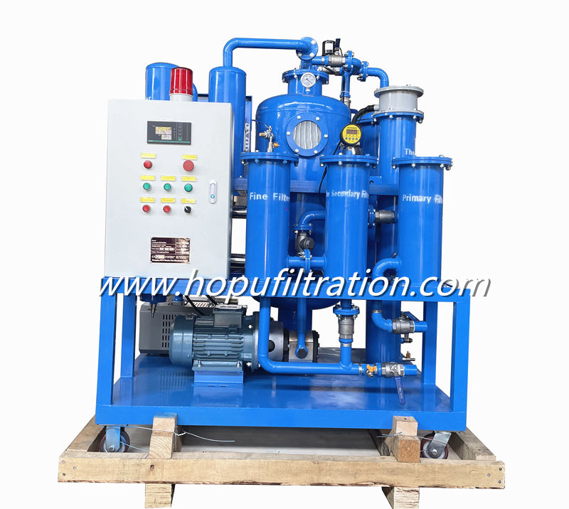 Spent Hydraulic Oil Purifier, Slop Lube Oil Dehydration System