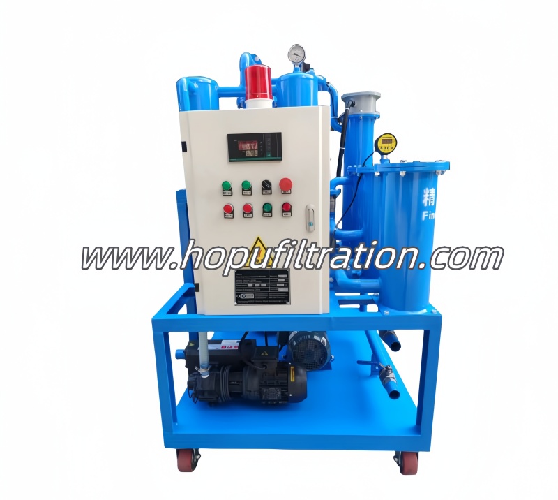Compact Transformer Oil Filtering And Degassing Machine