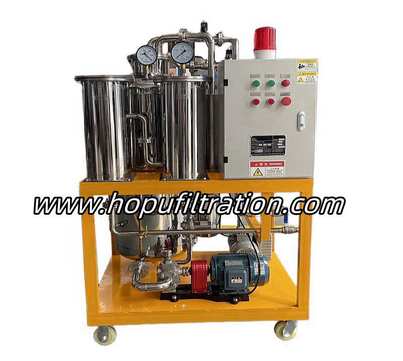 Portable Cooking Oil Filtration Equipment, Compact Oil Purifier