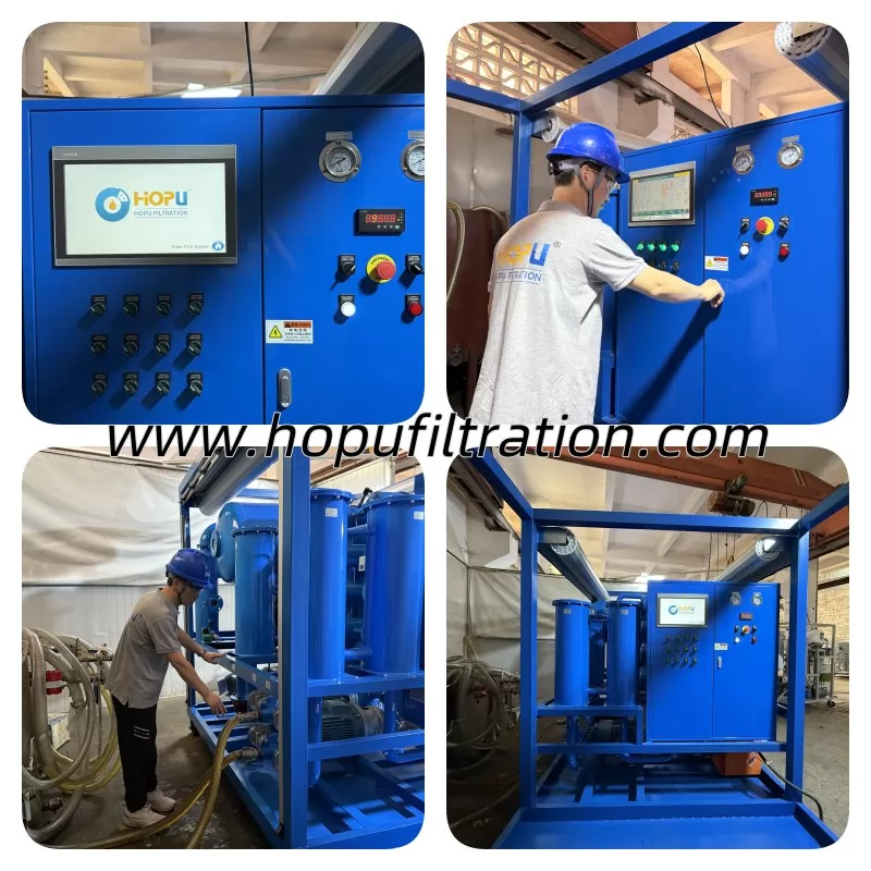 15000 LPH Fully Automatic Transformer Oil Filtration Plant