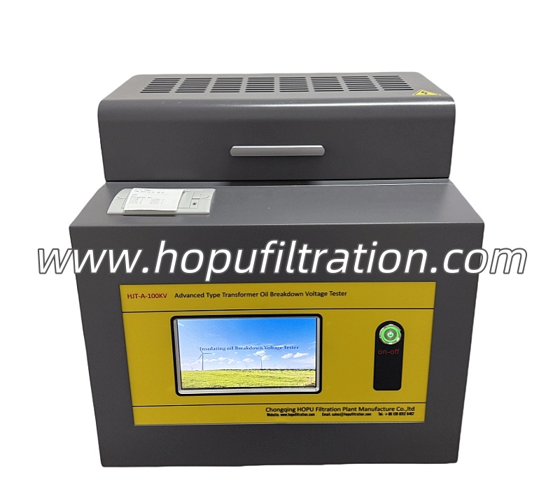 Color LCD Display Transformer Oil BDV Tester