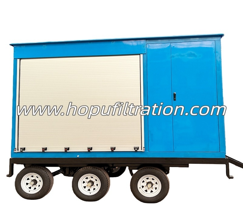 Roller Shutter Door Enclosed Transformer Oil Purifier