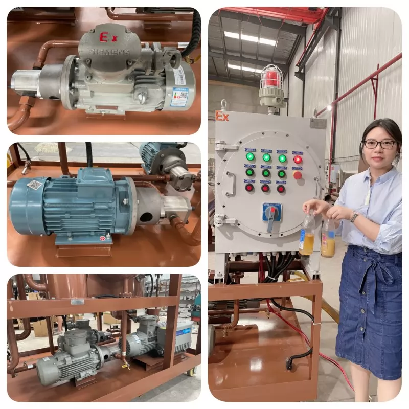 Explosion proof Turbine Oil Purifier Machine